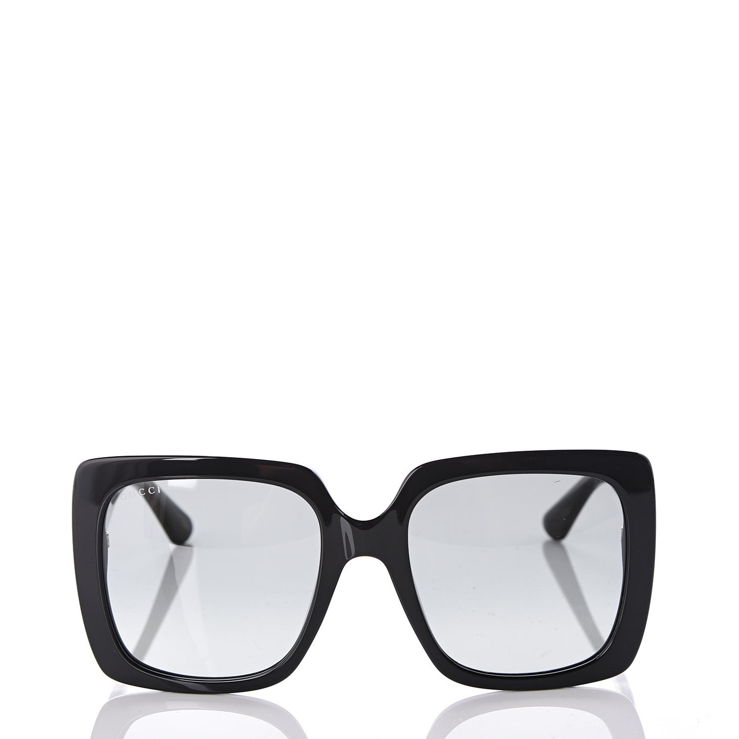Crystal Square Frame GG Sunglasses GG0418S Black