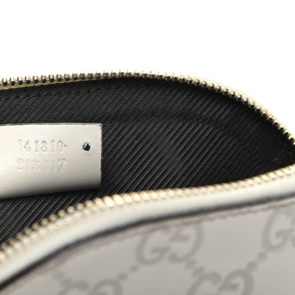 Gucci Guccissima Cosmetic Case Off White 7 of 7