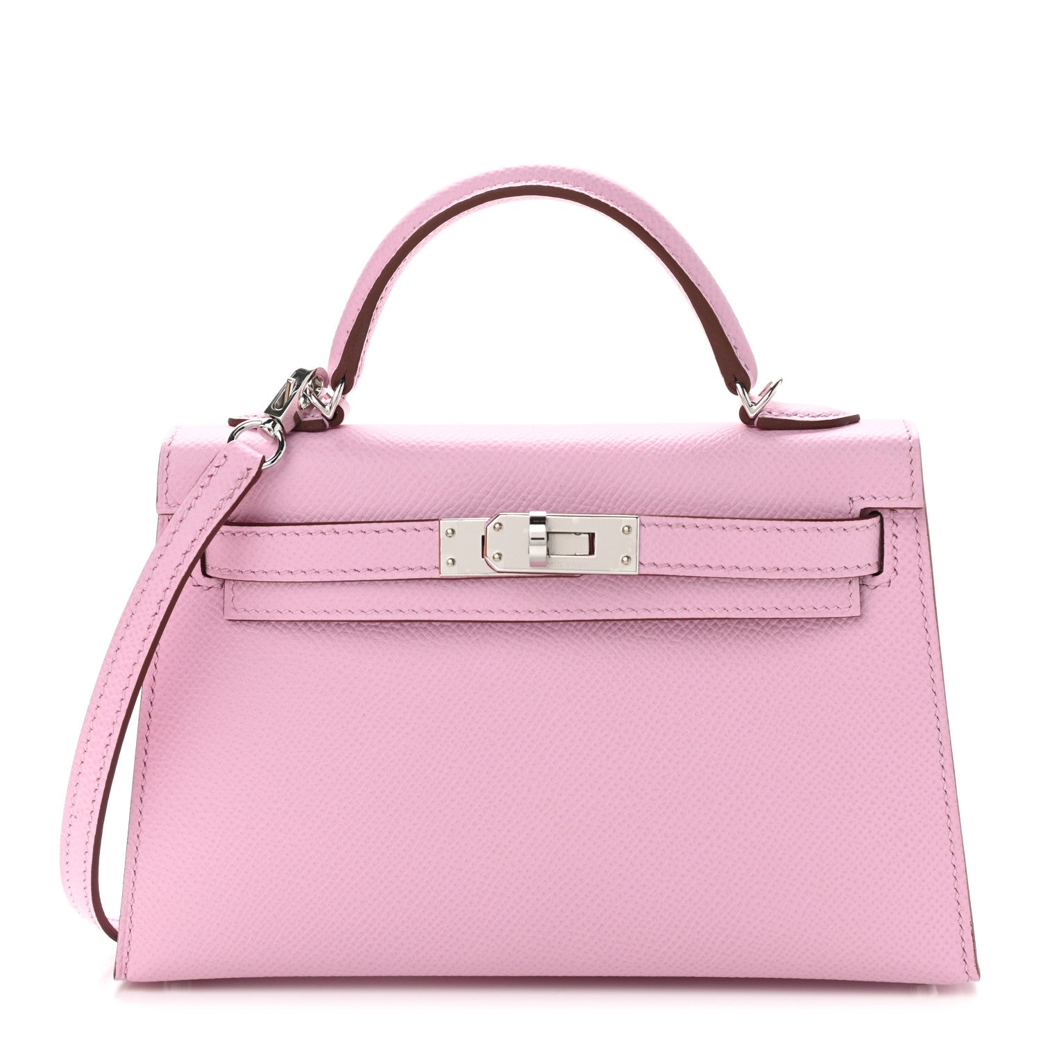 Hermes Epsom Mini Kelly Sellier 20 Mauve Sylvestre 1 of 11