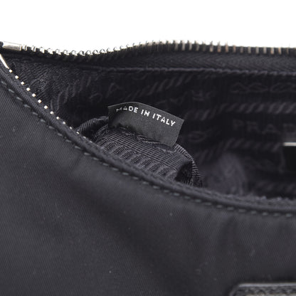 Prada Nylon Re-Edition 2005 Shoulder Bag Black 7 of 9