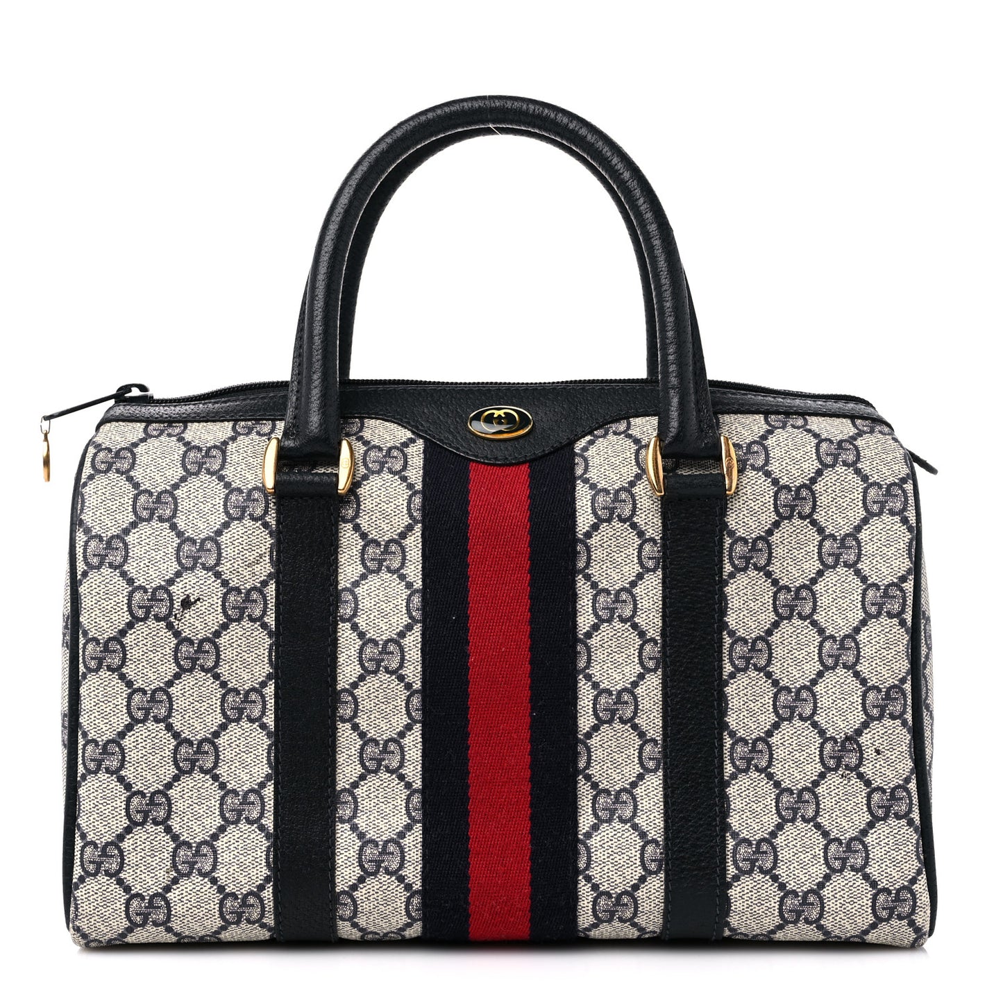Monogram Vintage Web Boston Navy
