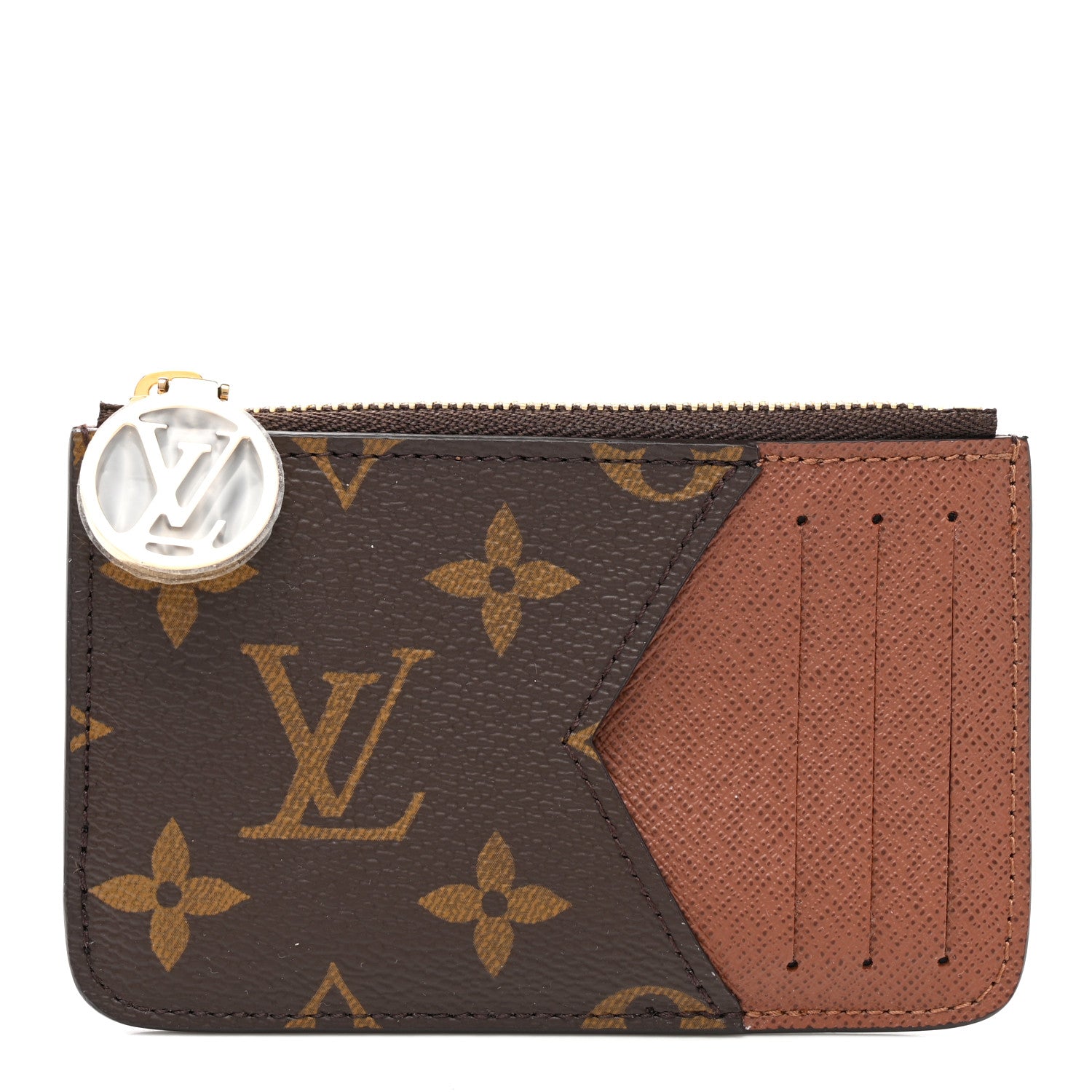 Louis Vuitton Monogram Zipped Romy Card Holder 1 of 6