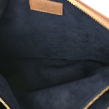 Louis Vuitton Lambskin Embossed Monogram Coussin PM Camel 5 of 15