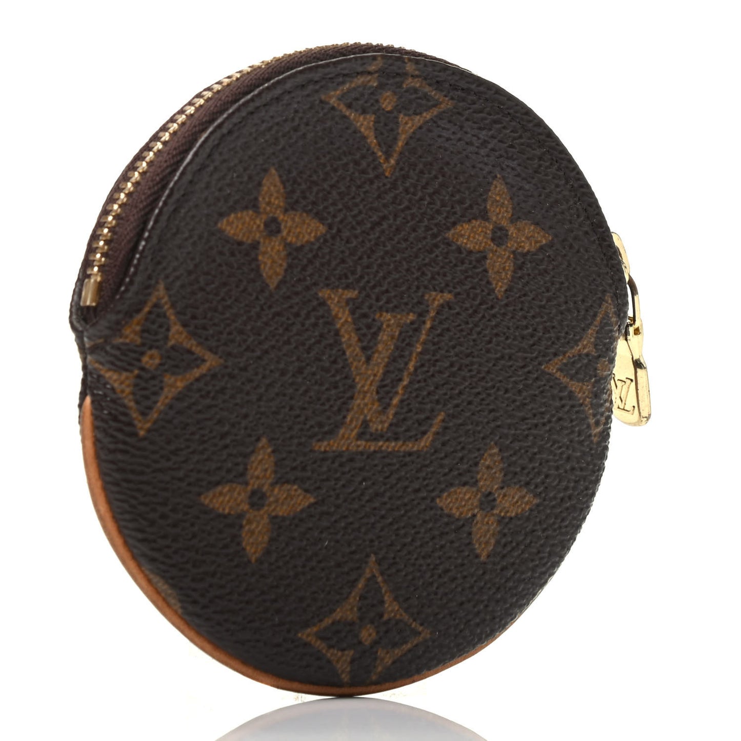 Monogram Round Coin Purse
