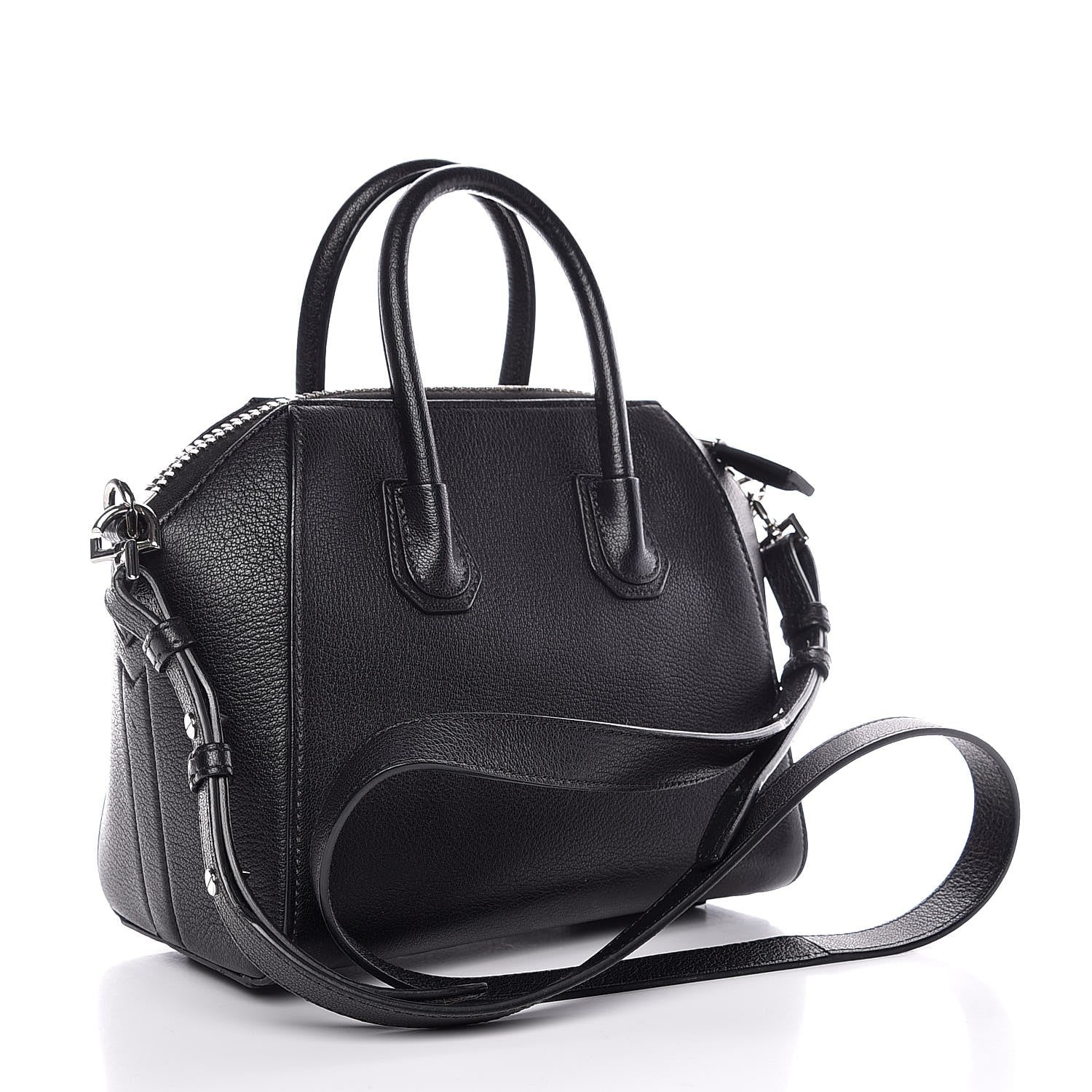 Givenchy Sugar Goatskin Mini Antigona Black 3 of 12