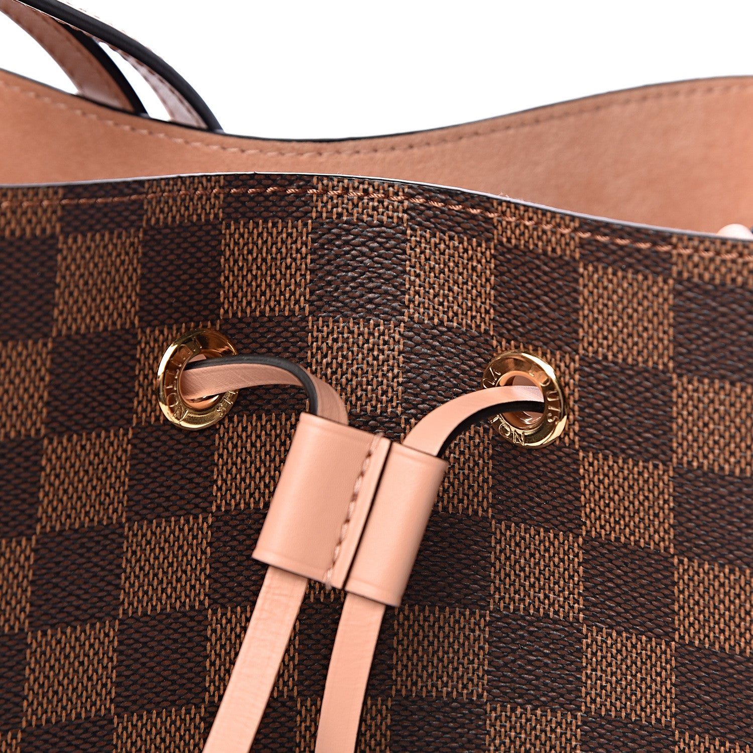 Louis Vuitton Damier Ebene Neonoe MM Venus Pink 10 of 10
