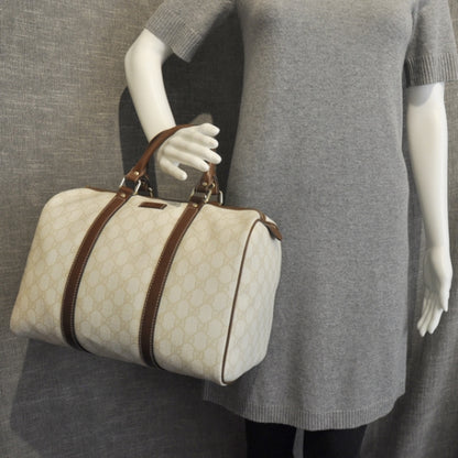 Gucci Monogram Medium Joy Boston Brown 3 of 11