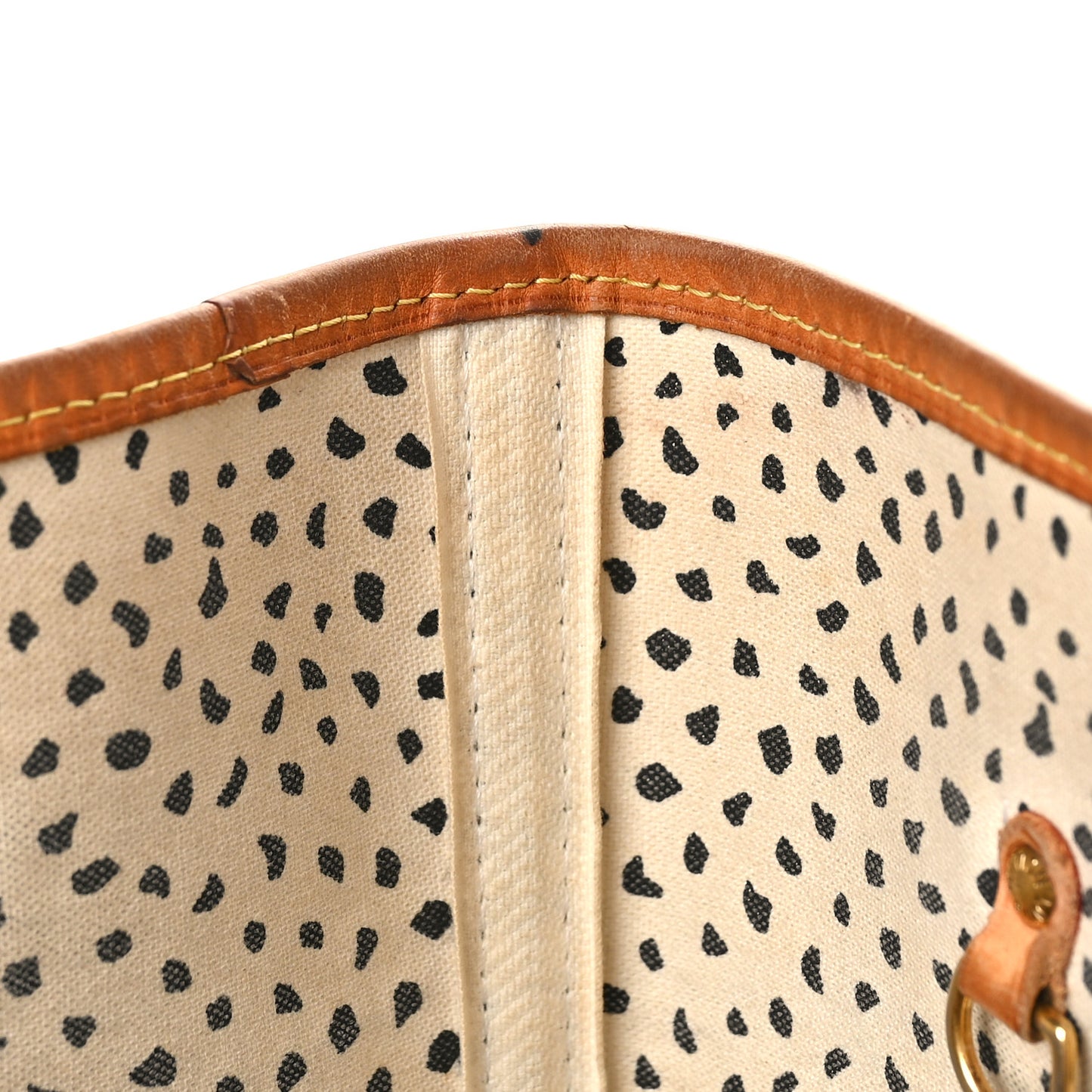 Monogram Kusama Waves Neverfull MM White