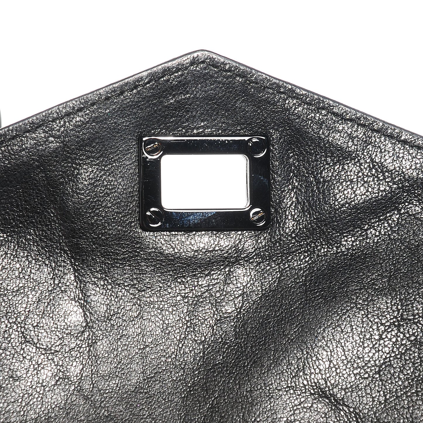 Leather PS1 Pochette Clutch Black