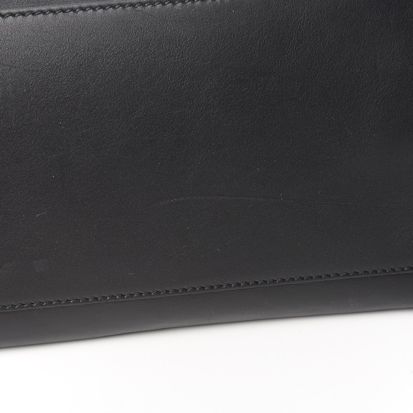 Nappa Bamboo Web Medium Nymphaea Top Handle Bag Black