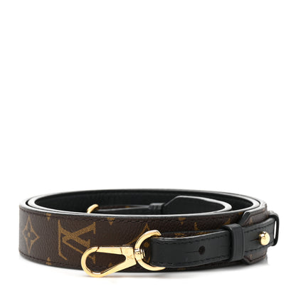 Louis Vuitton Monogram Bandouliere Shoulder Strap XL Black 1 of 5