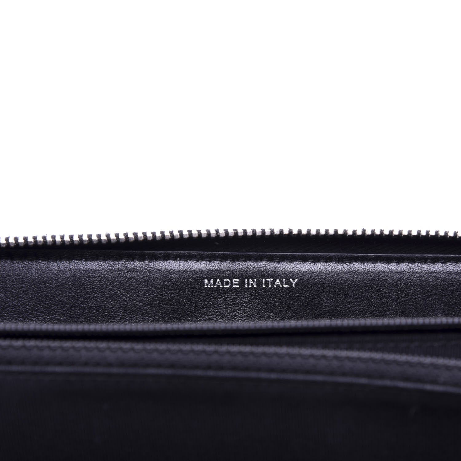 Chanel Patent Quilted Zip Around Wallet Black 7 of 10