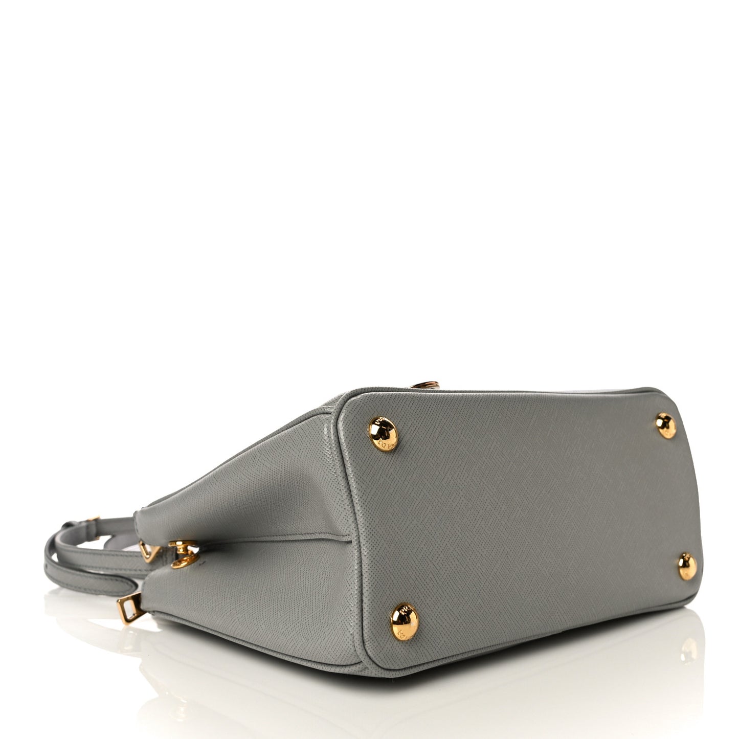 Saffiano Small Galleria Double Zip Tote Nube