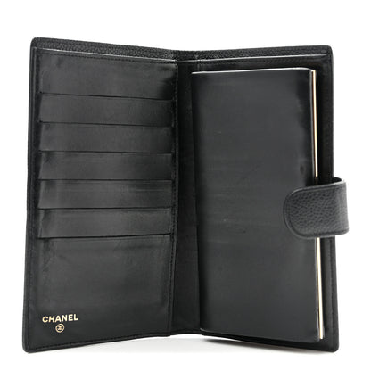 Chanel Caviar Timeless CC French Wallet Black 5 of 10
