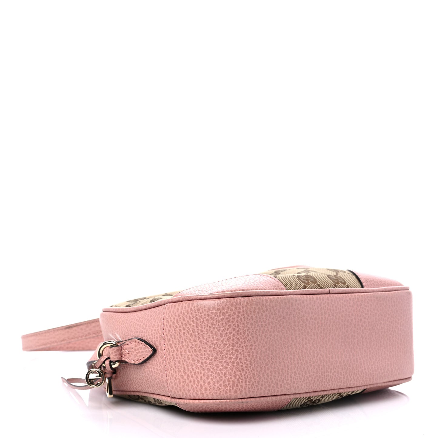 Monogram Mini Bree Messenger Bag Beige Soft Pink