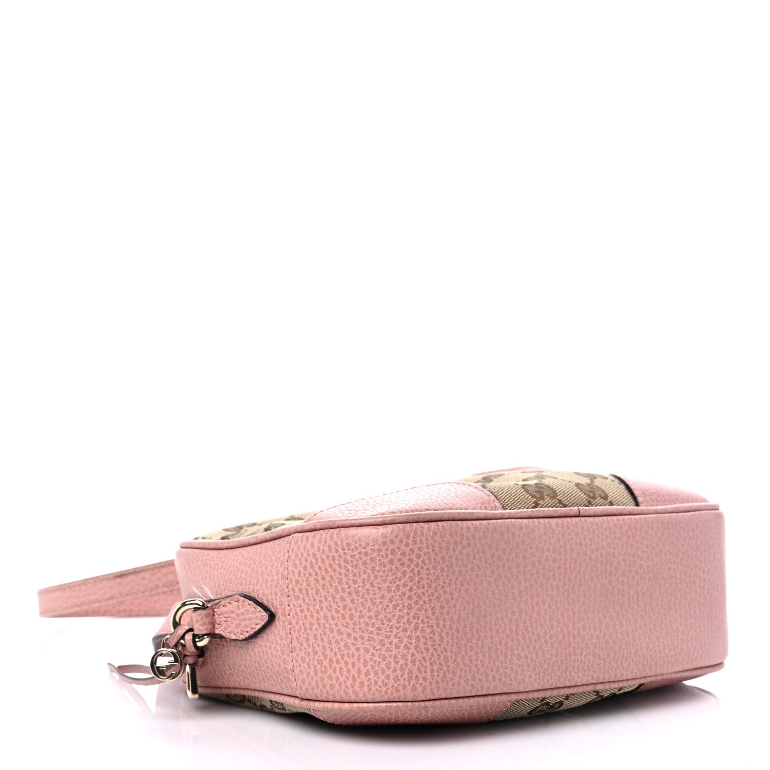 Gucci Monogram Mini Bree Messenger Bag Beige Soft Pink 4 of 17