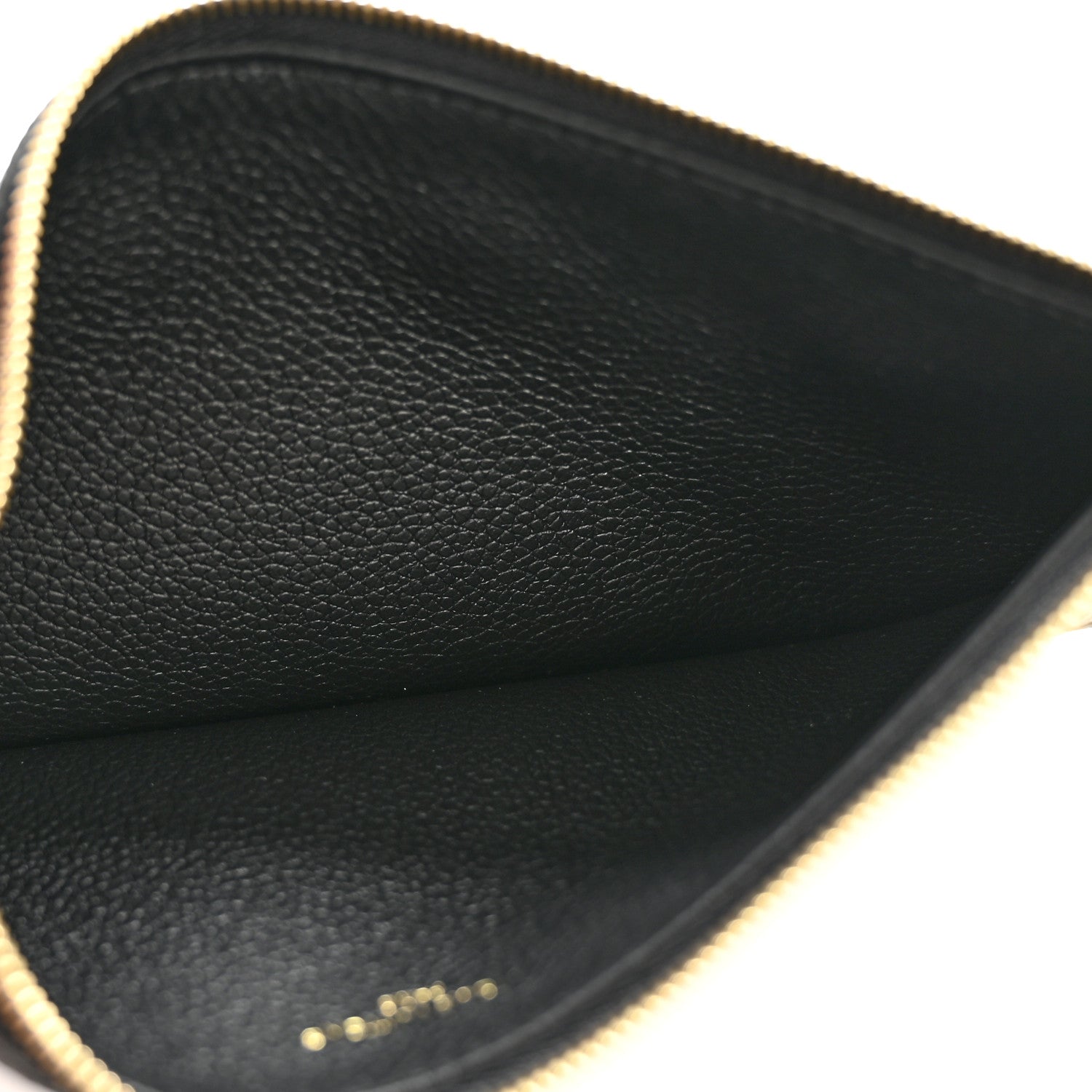 Louis Vuitton Empreinte Felicie Chain Wallet Zippered Insert Black 5 of 6