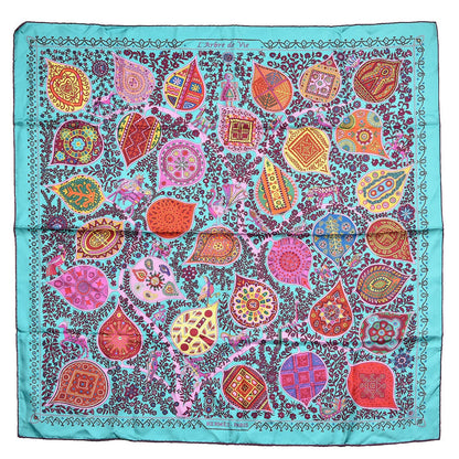 Hermes Silk L'Arbre De Vie Scarf 90 1 of 6