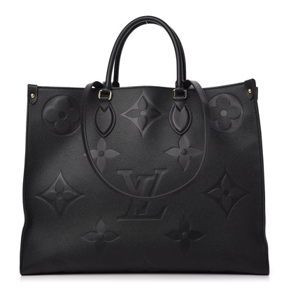 Louis Vuitton Empreinte Monogram Giant Onthego GM Black 1 of 10