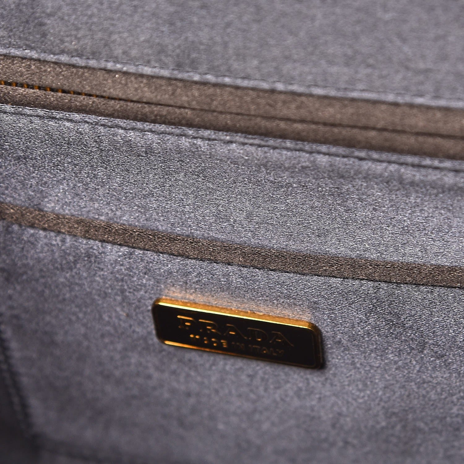 Prada Satin Framed Bag Blue 6 of 7