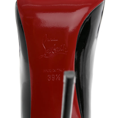 Christian Louboutin Patent Hot Chick 100 Pumps 39.5 Black 8 of 8