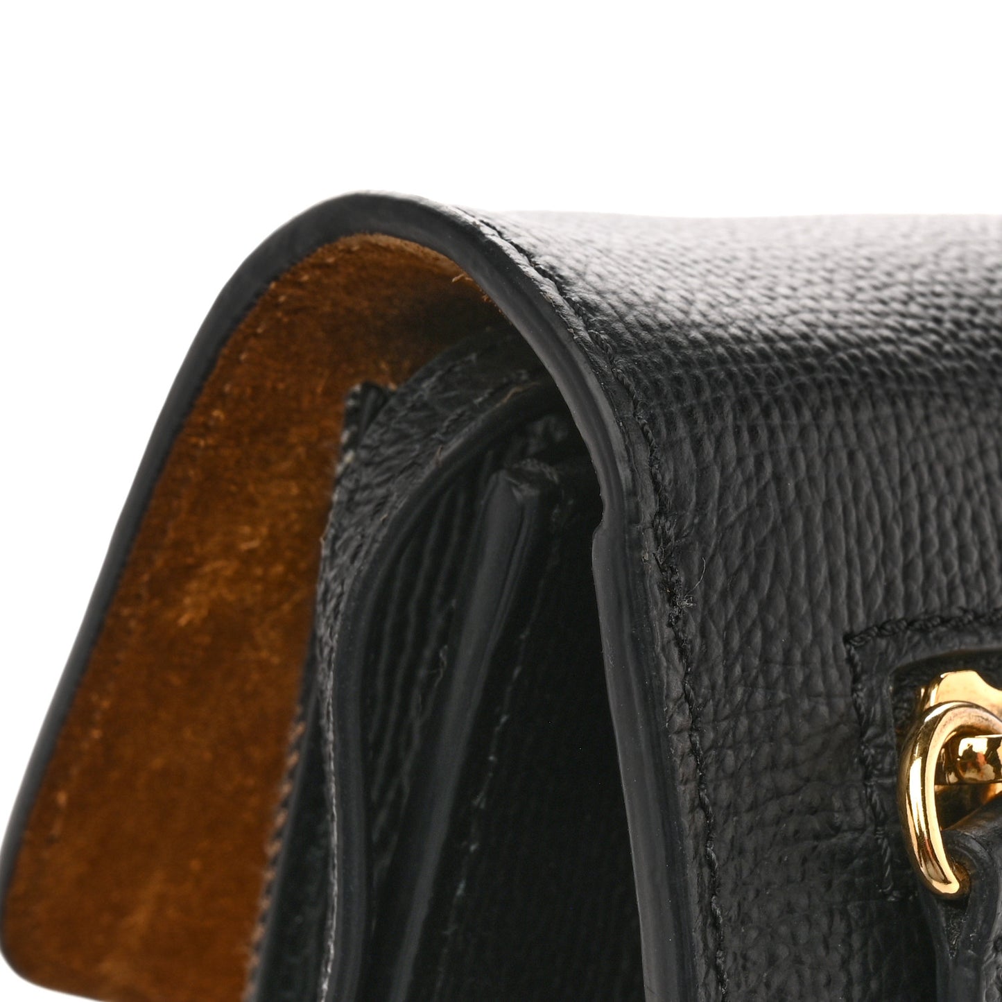 Derby Calfskin House Check Baby Macken Crossbody Bag Black