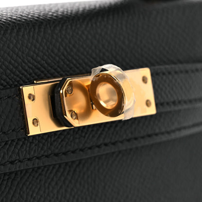 Hermes Epsom Mini Kelly Sellier 20 Black Black 11 of 12