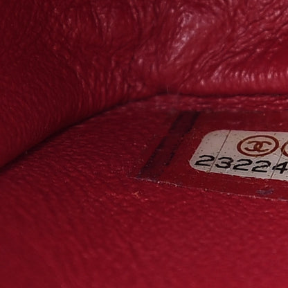 Chanel Lambskin Quilted Mini Rectangular Flap Red 6 of 8