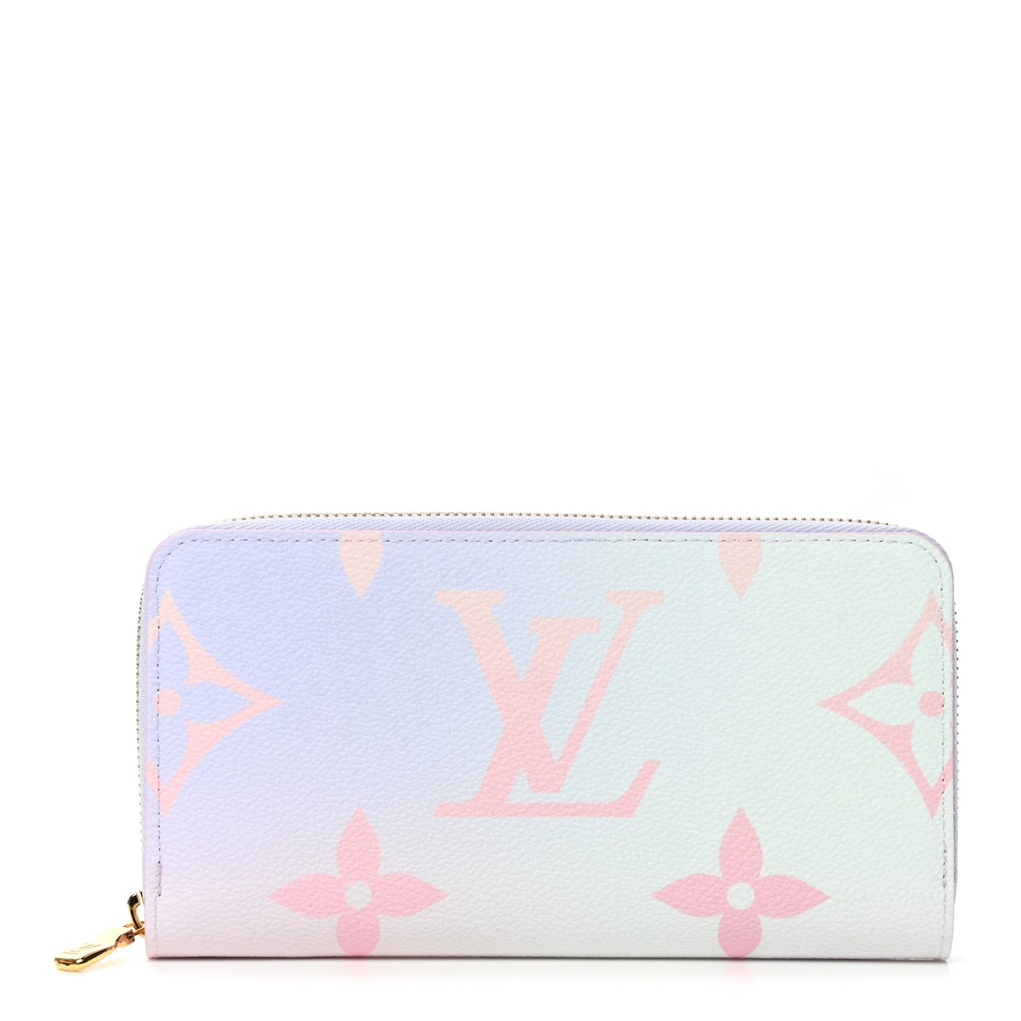 Monogram Giant Spring In The City Zippy Wallet Sunrise Pastel
