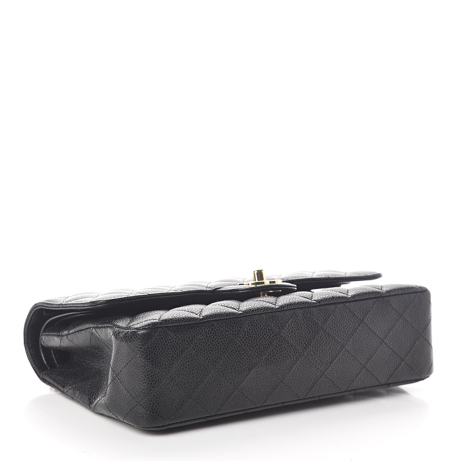 Chanel Caviar Quilted Medium Double Flap Black 4 of 10