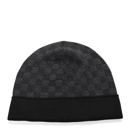 Louis Vuitton Wool Bonnet Petit Damier Graphite Beanie Hat Rainbow 3 of 6