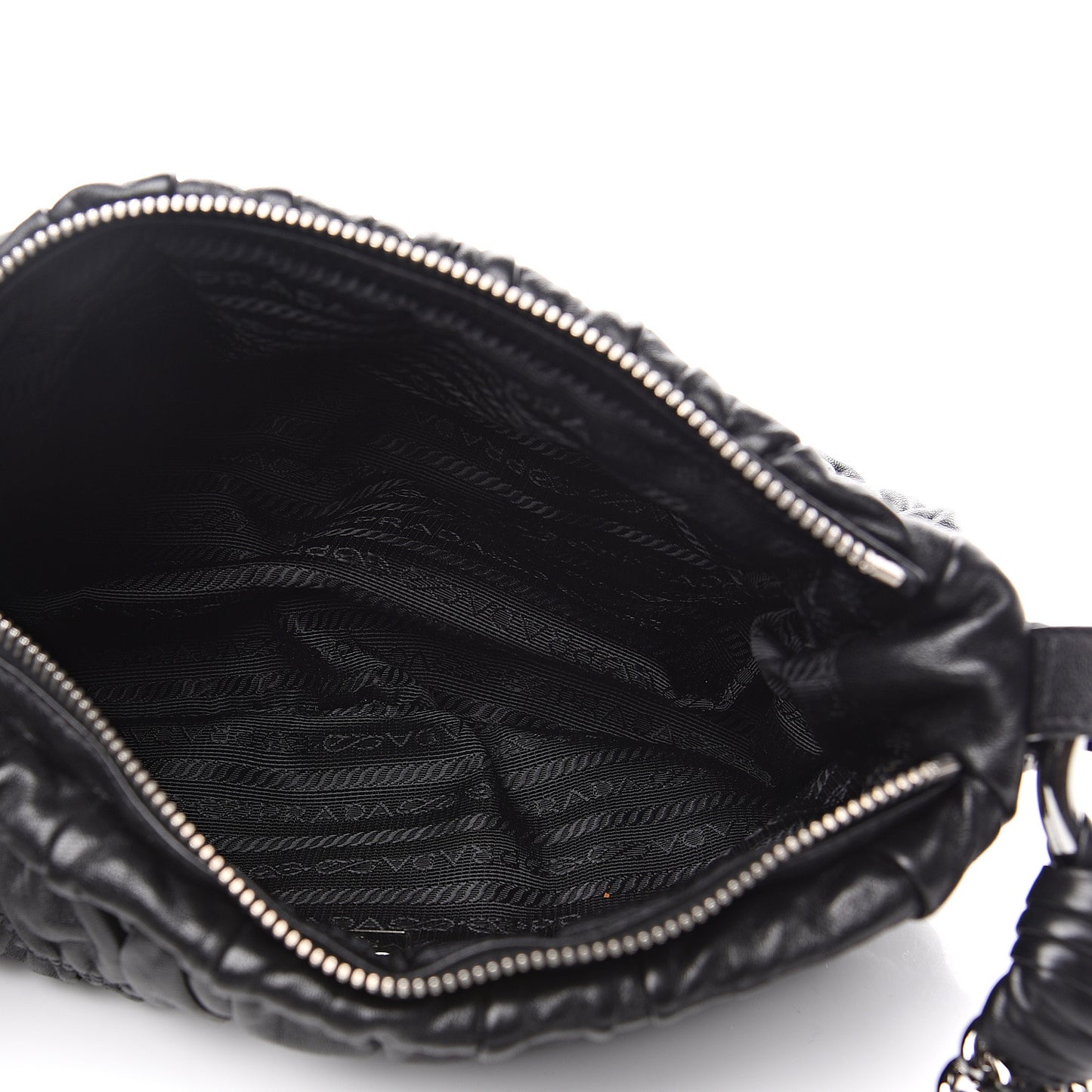 Nappa Gaufre Mini Bag Black
