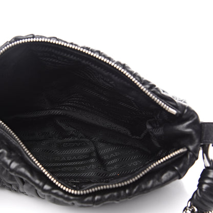 Prada Nappa Gaufre Mini Bag Black 4 of 8