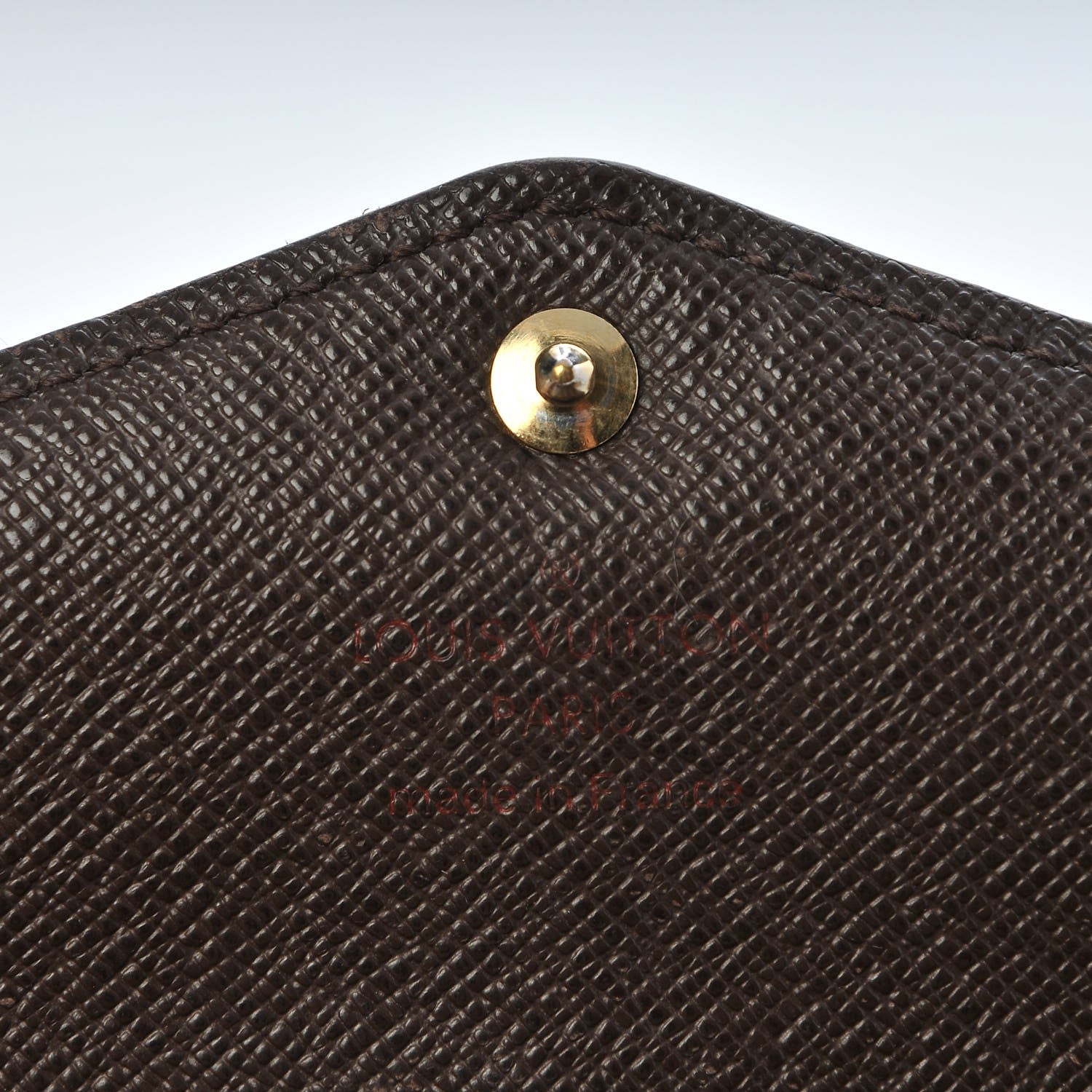 Louis Vuitton Damier Ebene Sarah Wallet NM 6 of 14