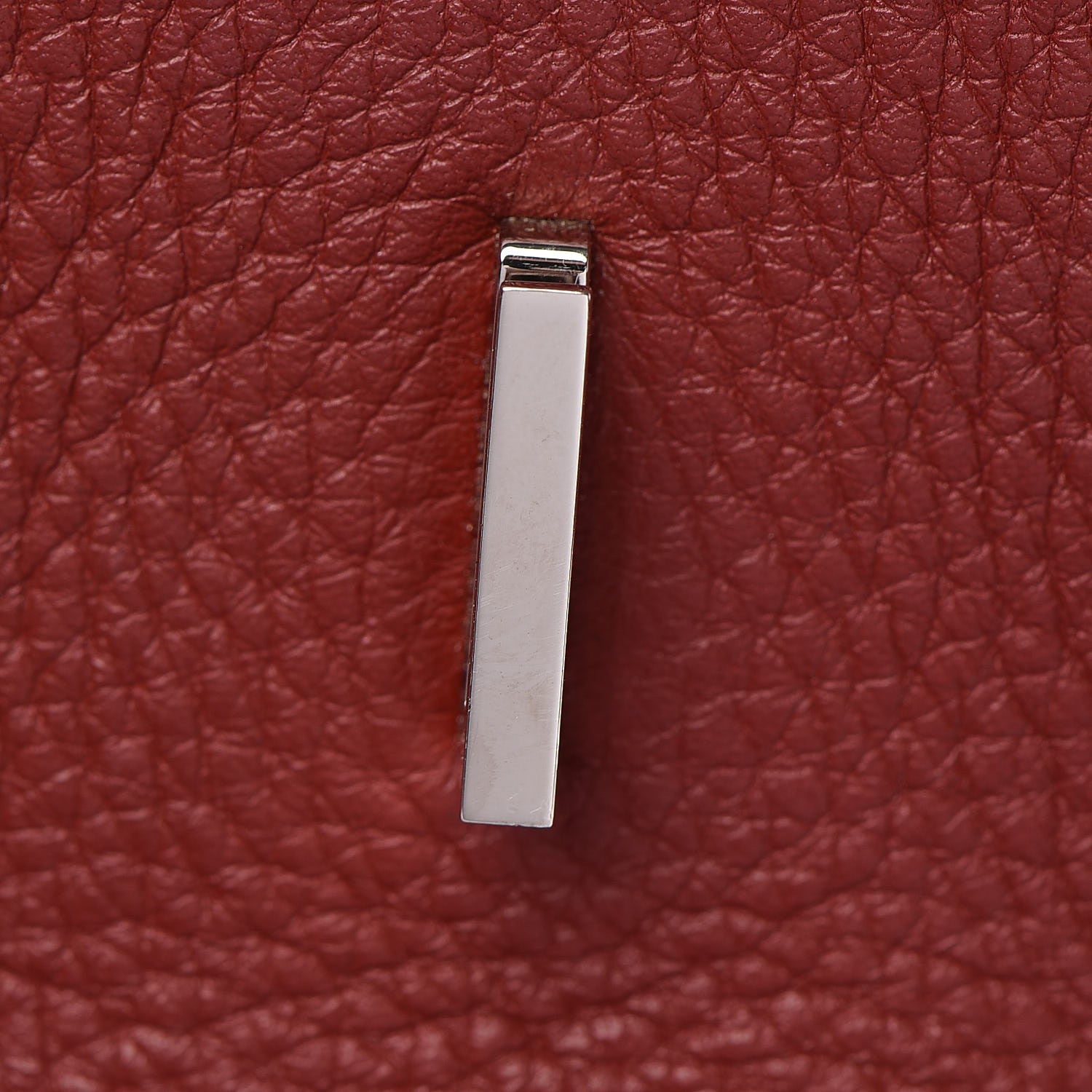 Hermes Taurillon Clemence Birkin 35 Rouge H 28 of 41