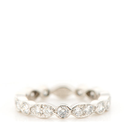 Tiffany Platinum Diamond Jazz Ring 4 1 of 4