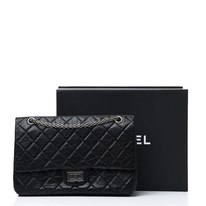 Chanel Aged Calfskin Quilted 2.55 Reissue 227 Flap Black 17 of 17