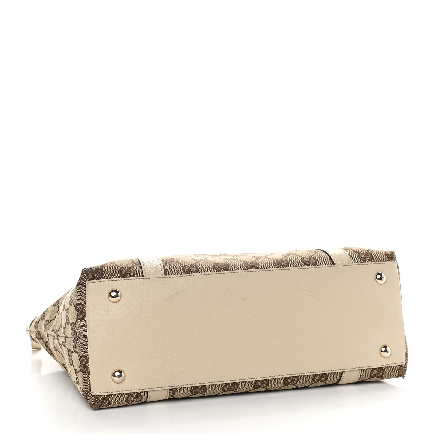 Monogram Abbey Medium Tote Off White