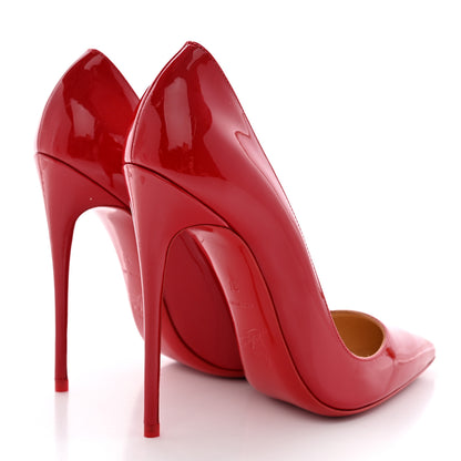 Christian Louboutin Patent So Kate 120 Pumps 37 Flamenco 3 of 13