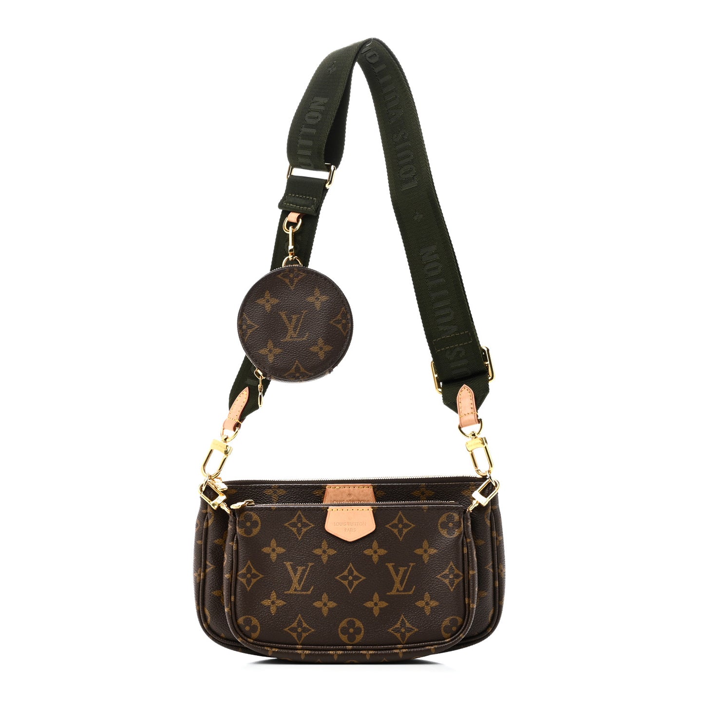 Monogram Multi Pochette Accessories Kaki