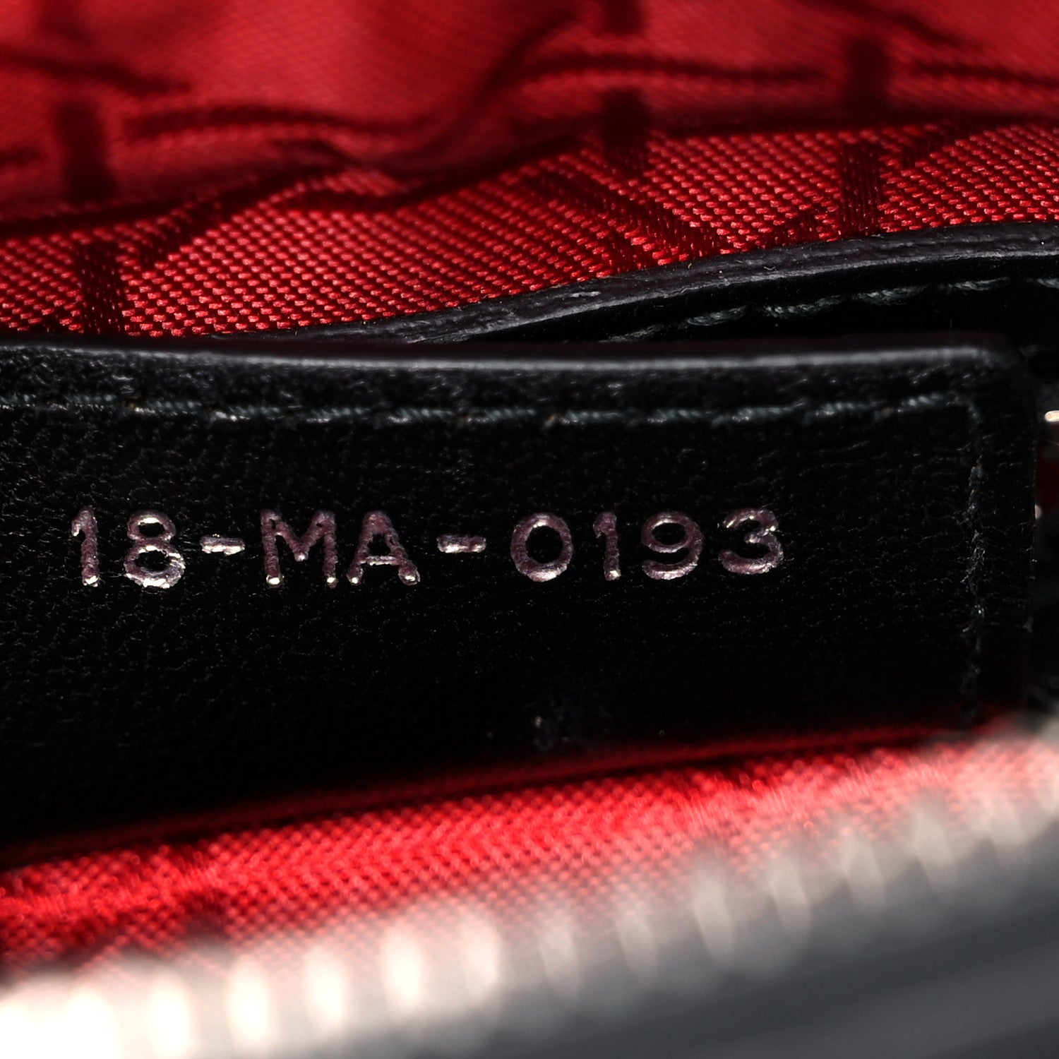 Christian Dior Lambskin Cannage Medium Lady Dior Black 7 of 18