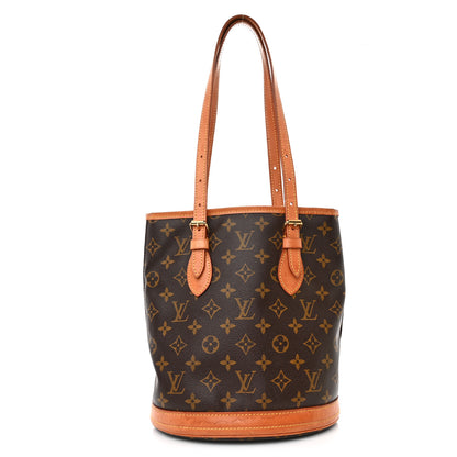 Louis Vuitton Monogram Petit Bucket 23 1 of 13