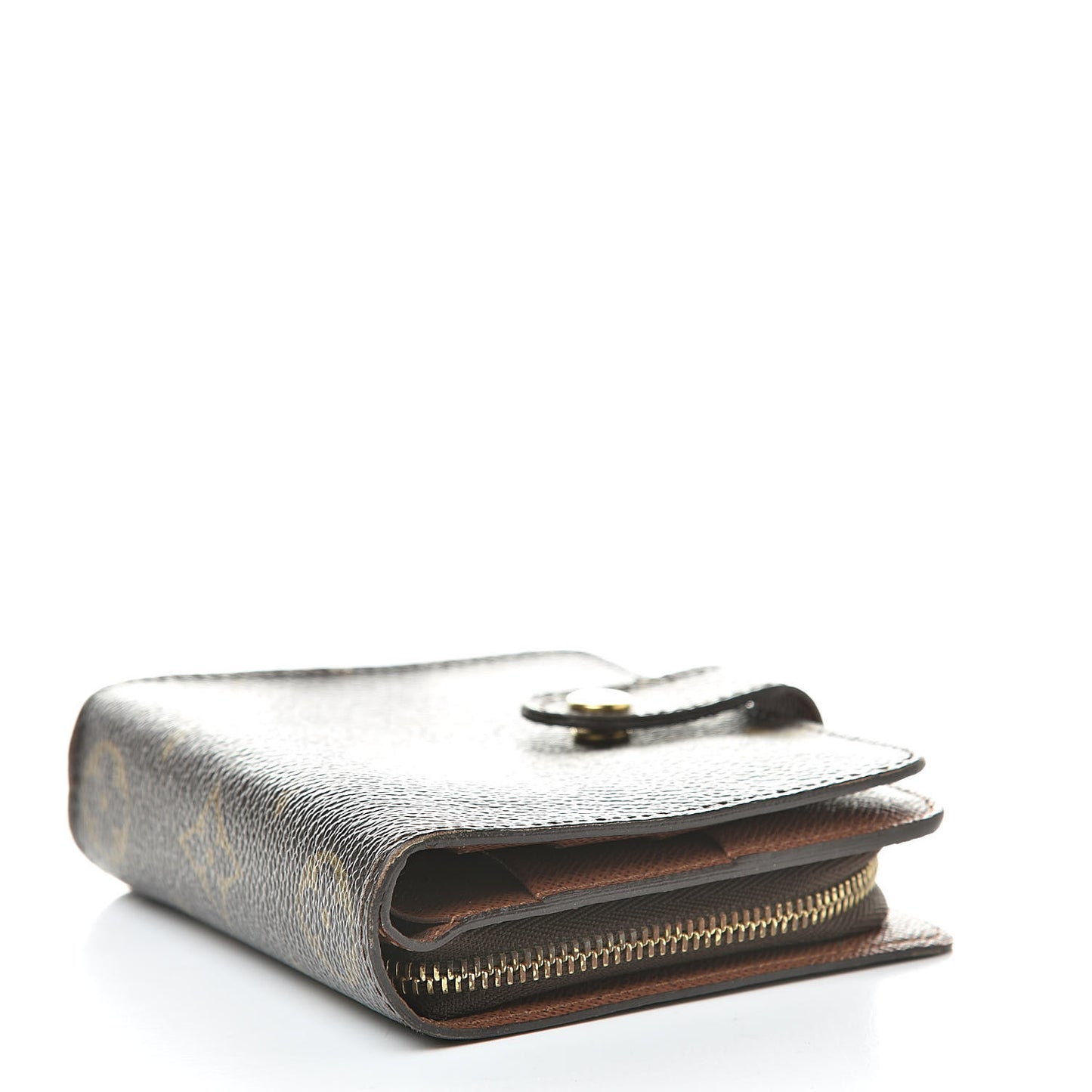 Monogram Compact Zippe Zipped Wallet