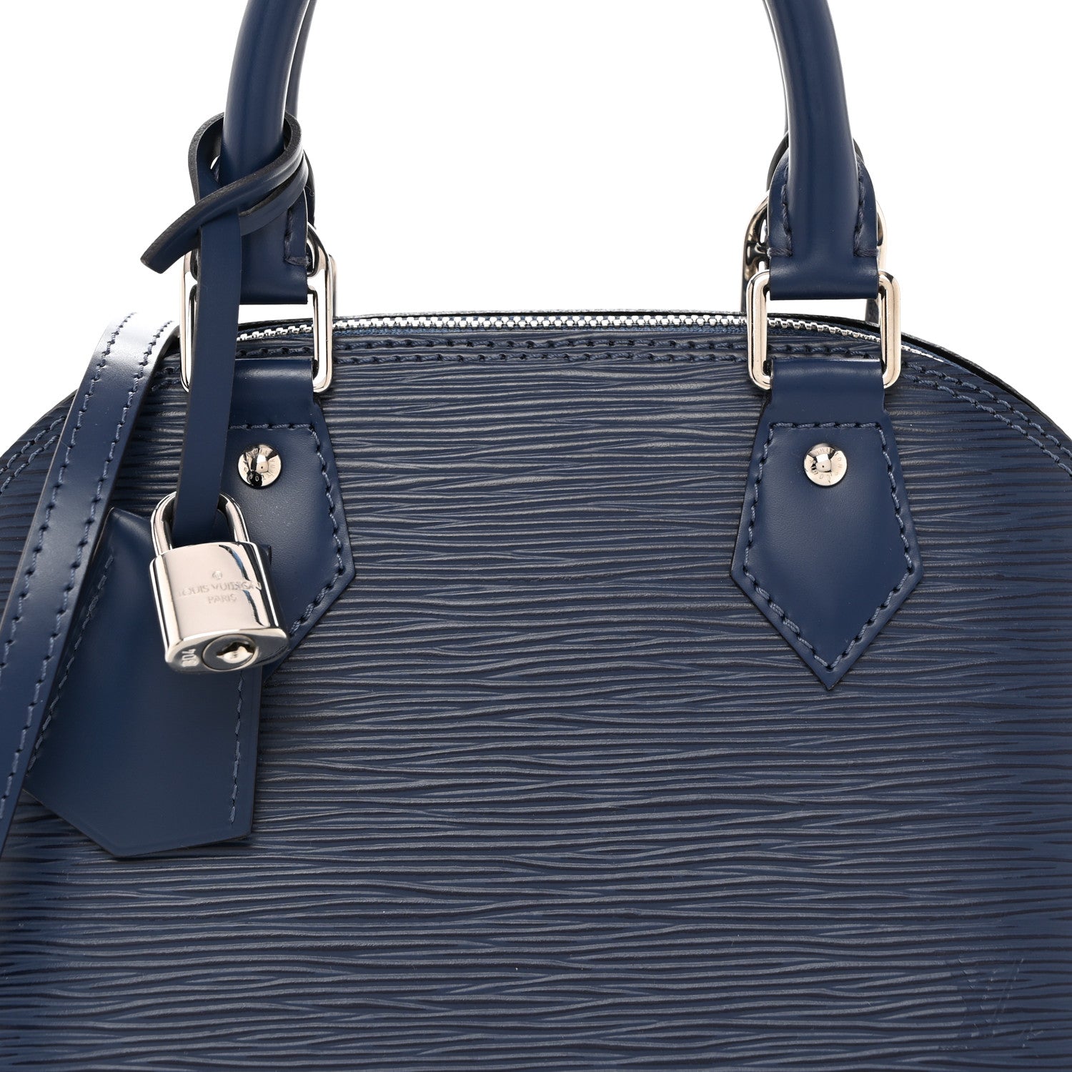 Louis Vuitton Epi Alma BB Indigo 8 of 10