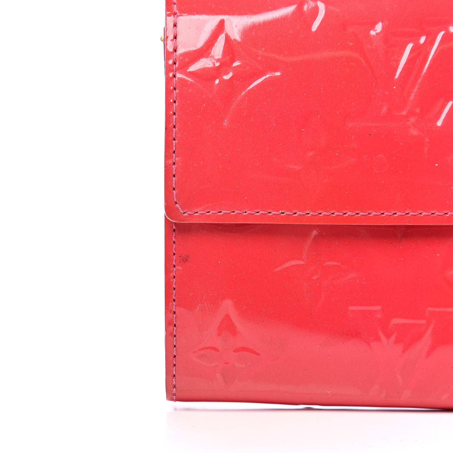 Louis Vuitton Vernis Sarah Wallet Rose Pop 10 of 13