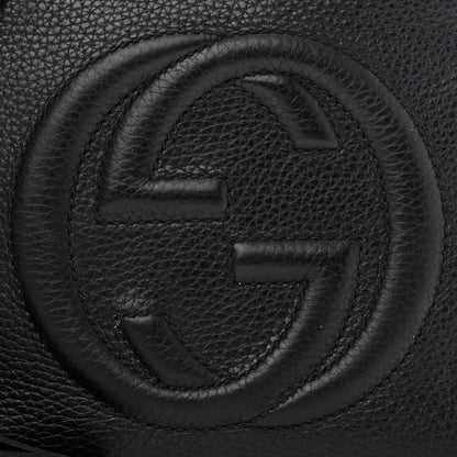 Gucci Pebbled Calfskin Small Soho Disco Bag Black 9 of 11