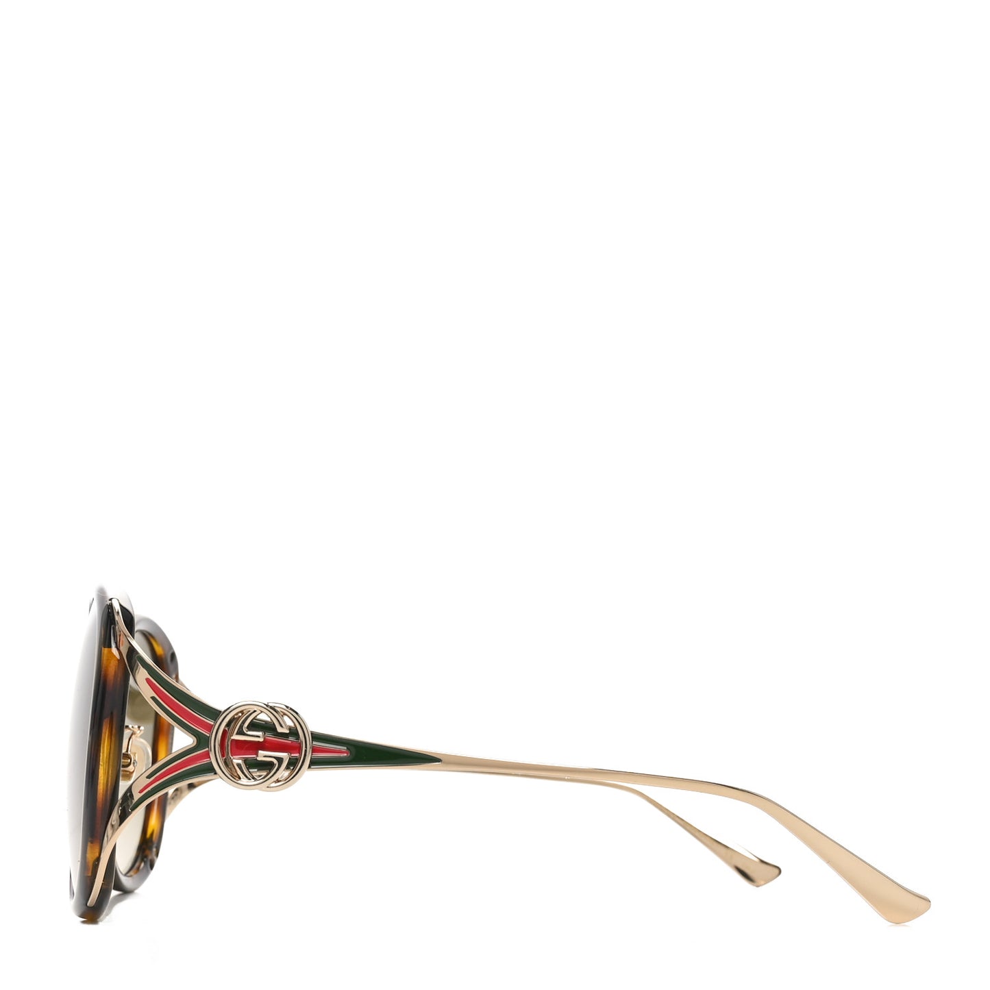 Acetate Round Frame Injected GG0226SK Sunglasses Tortoise
