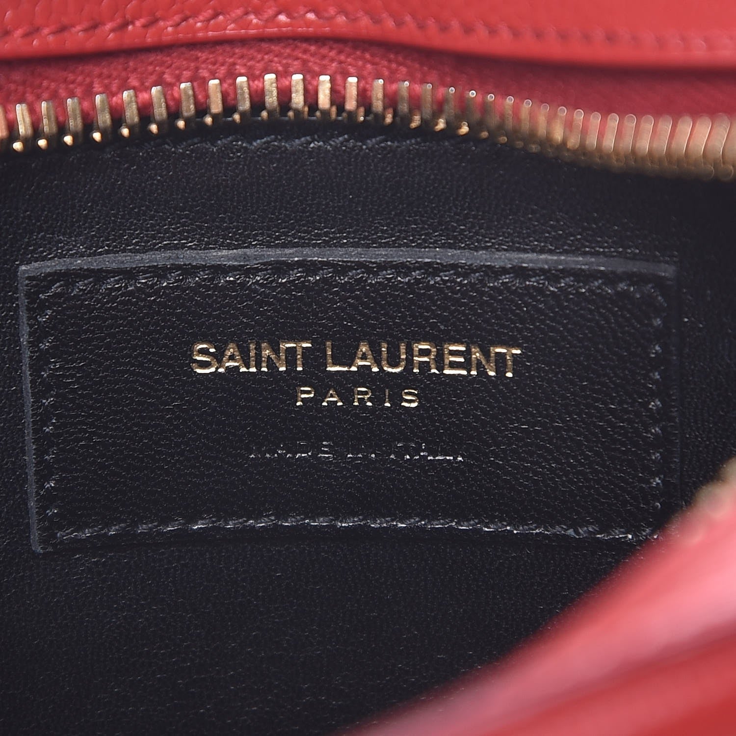 Saint Laurent Grain De Poudre Small Classic Monogram Camera Bag New Red 6 of 6