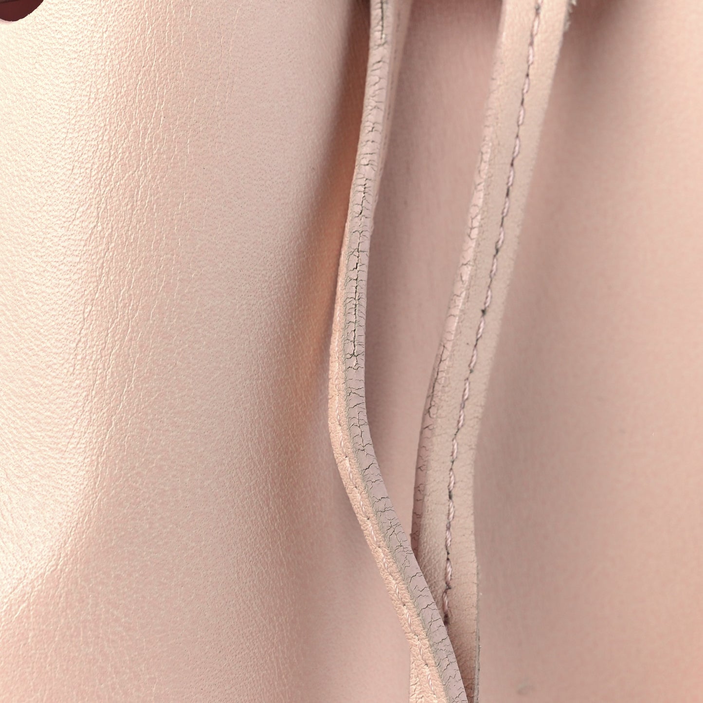 Calfskin Mini Bucket Bag Rosa