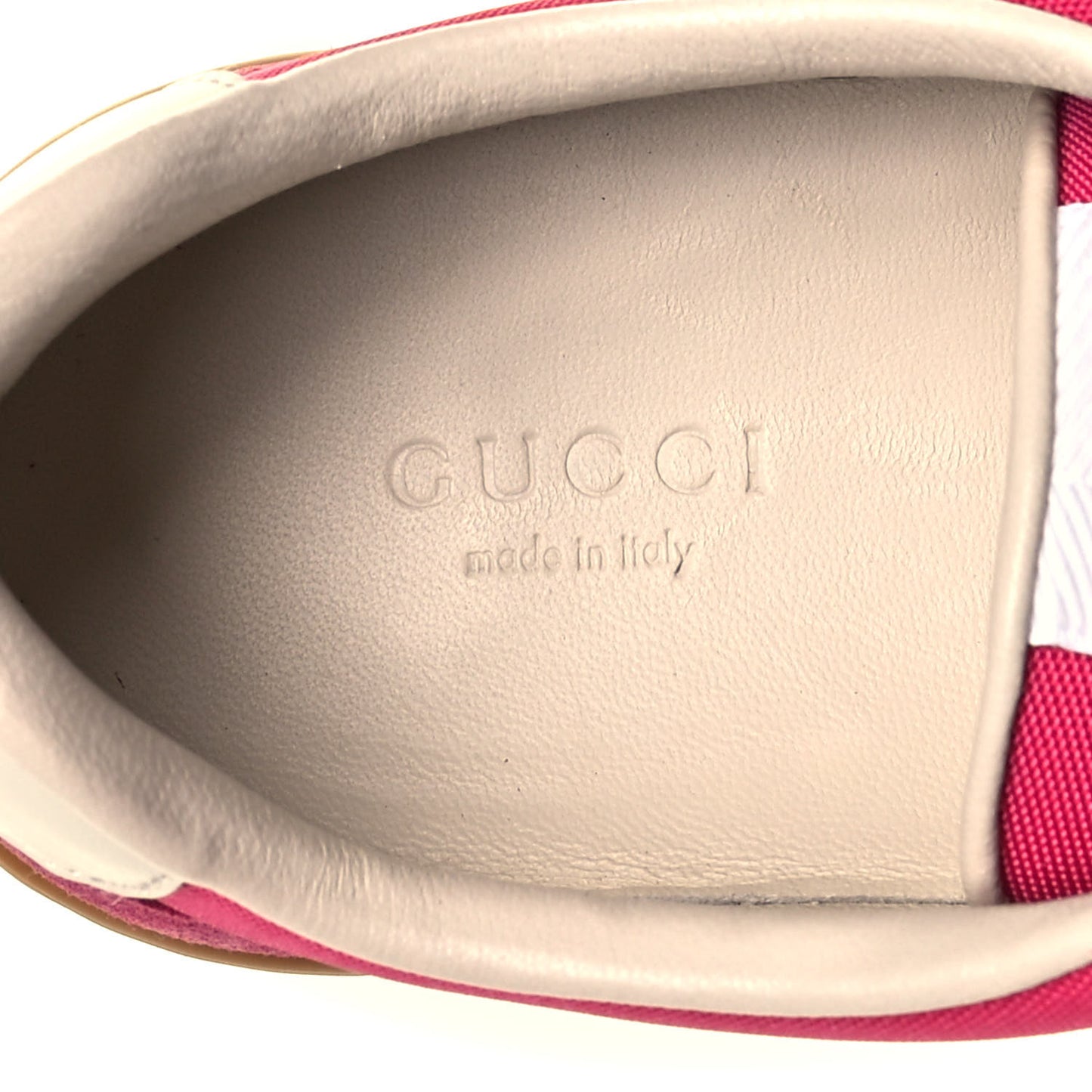 Nylon Suede Web Womens G74 Sneakers 36 Box Pink Old Rose Bright Splash